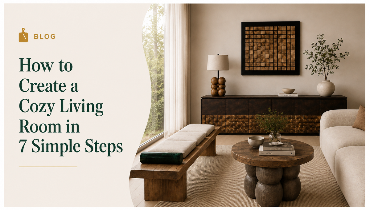 How to Create a Cozy Living Room in 7 Simple Steps