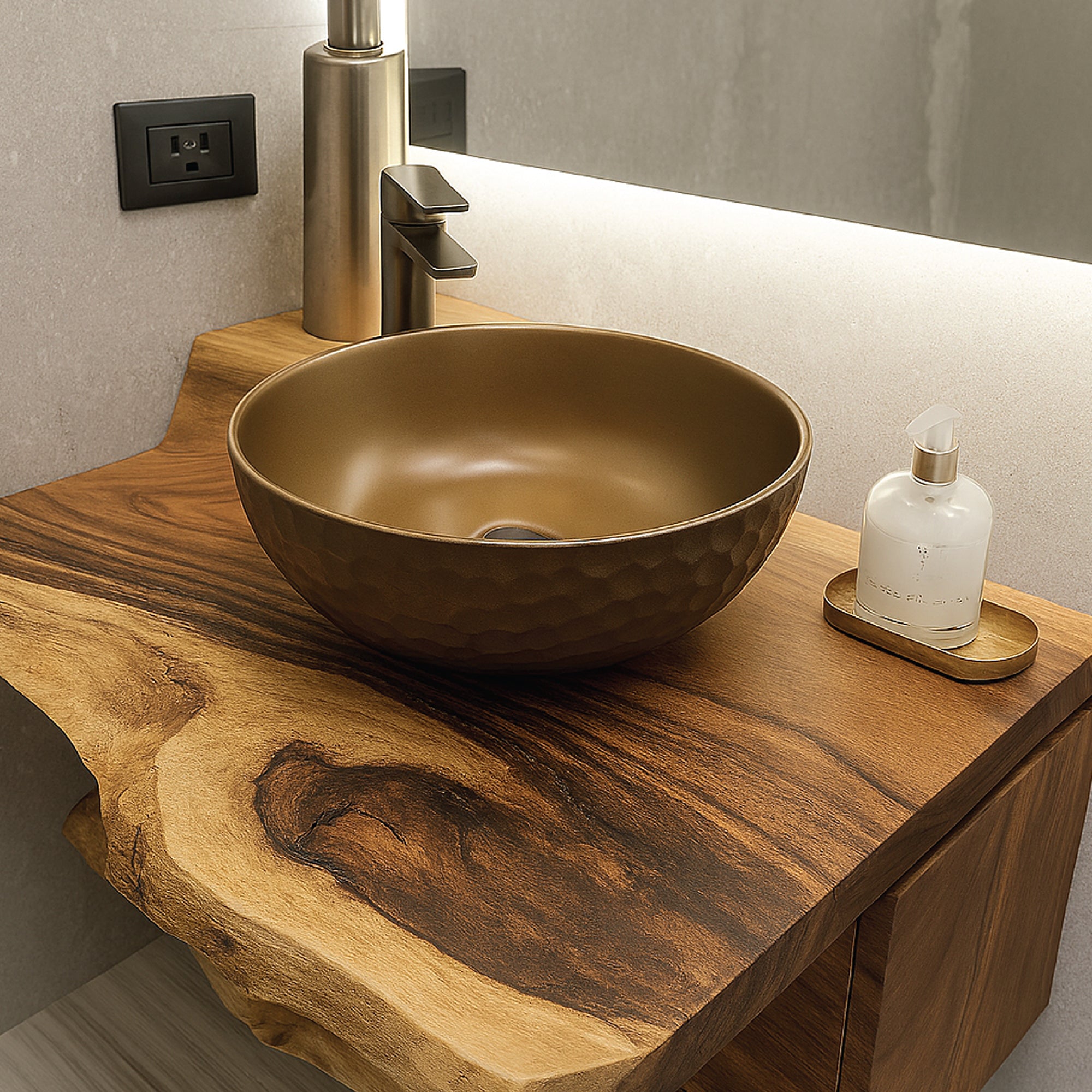 The Sierra Live-Edge Vanity