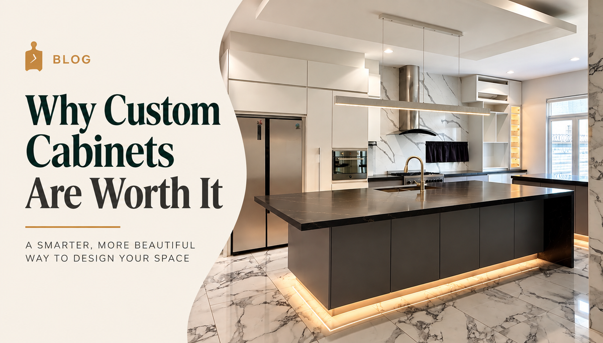 Why Custom Kitchen Cabinets Are Worth It