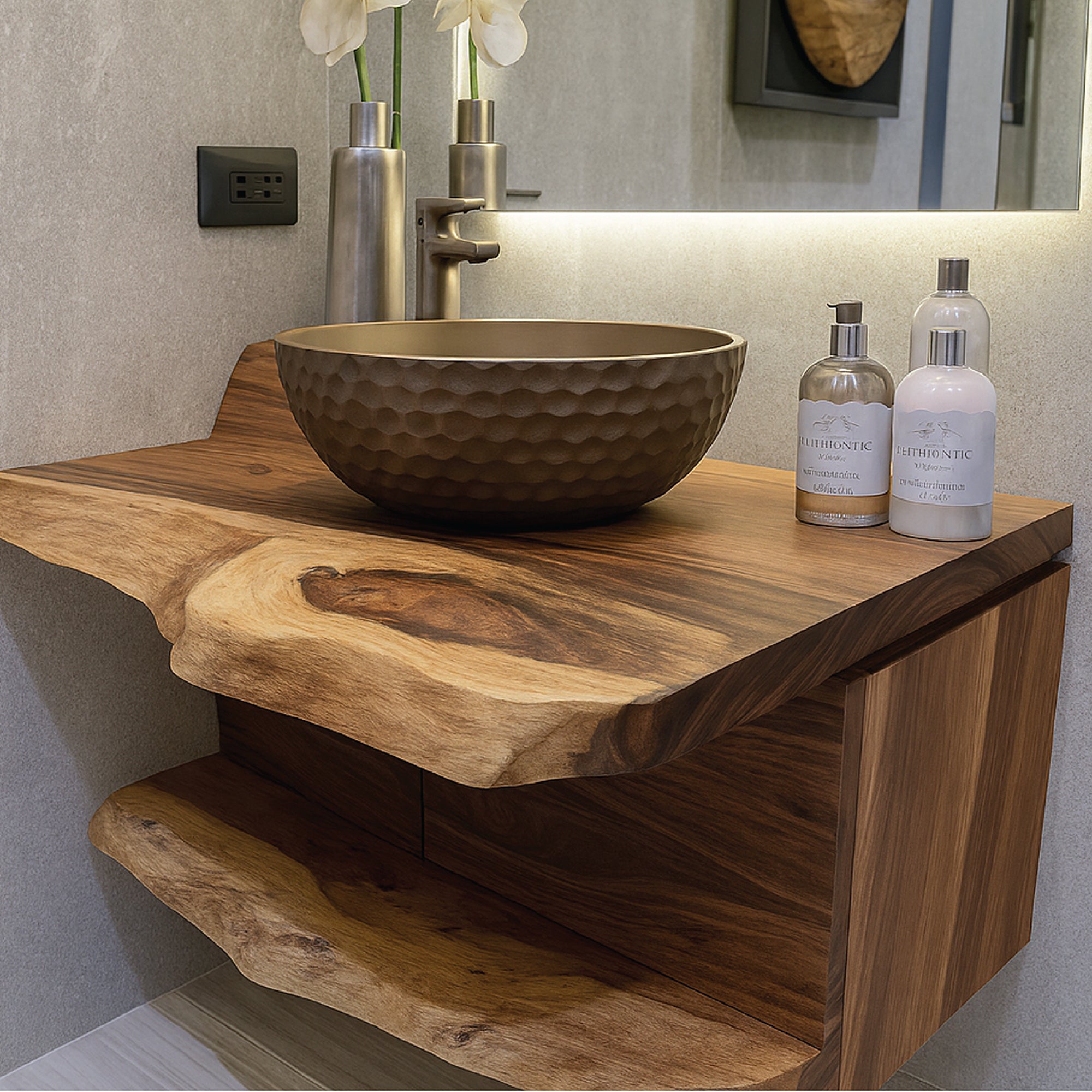 The Sierra Live-Edge Vanity