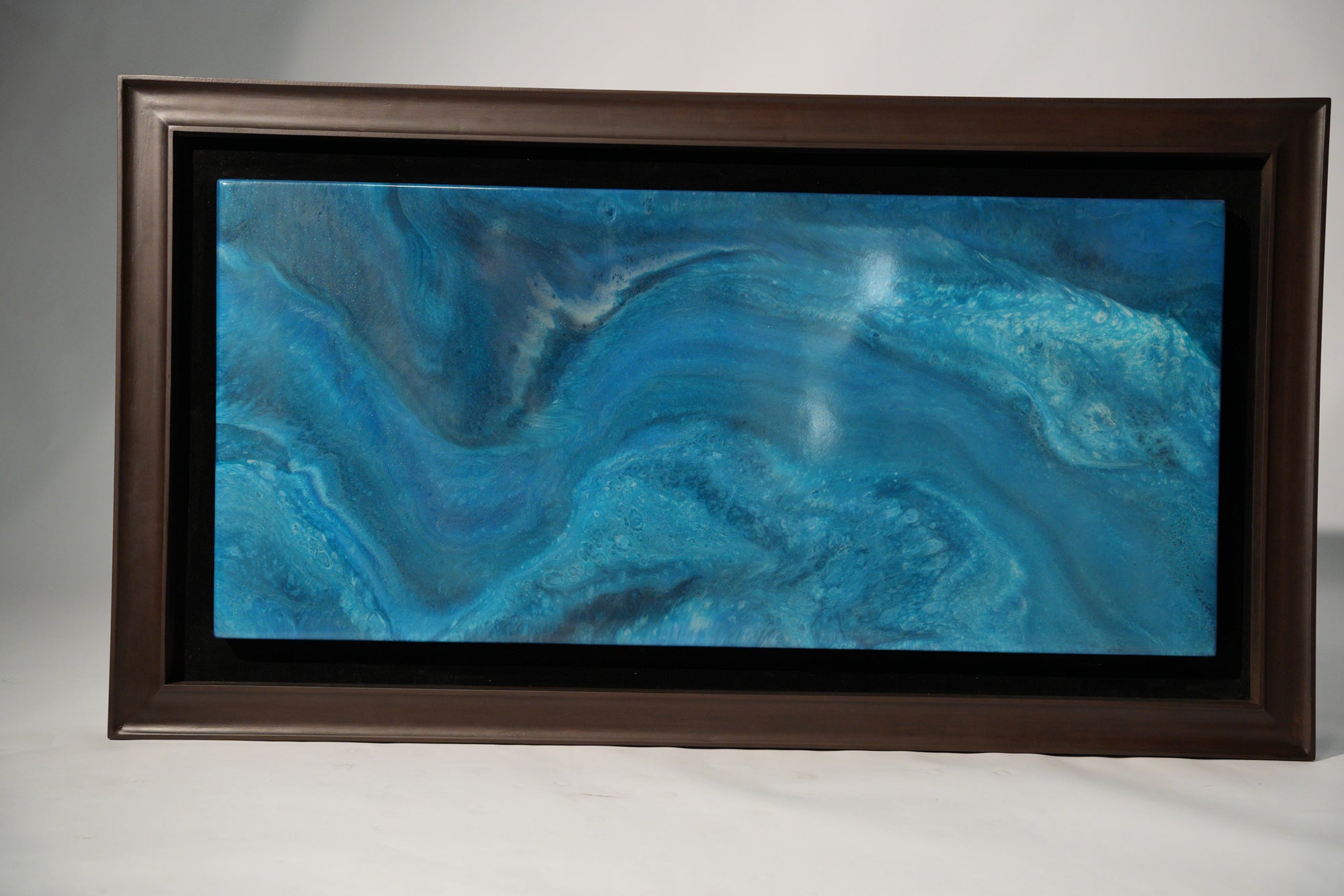 Abstract in Midnight Blue