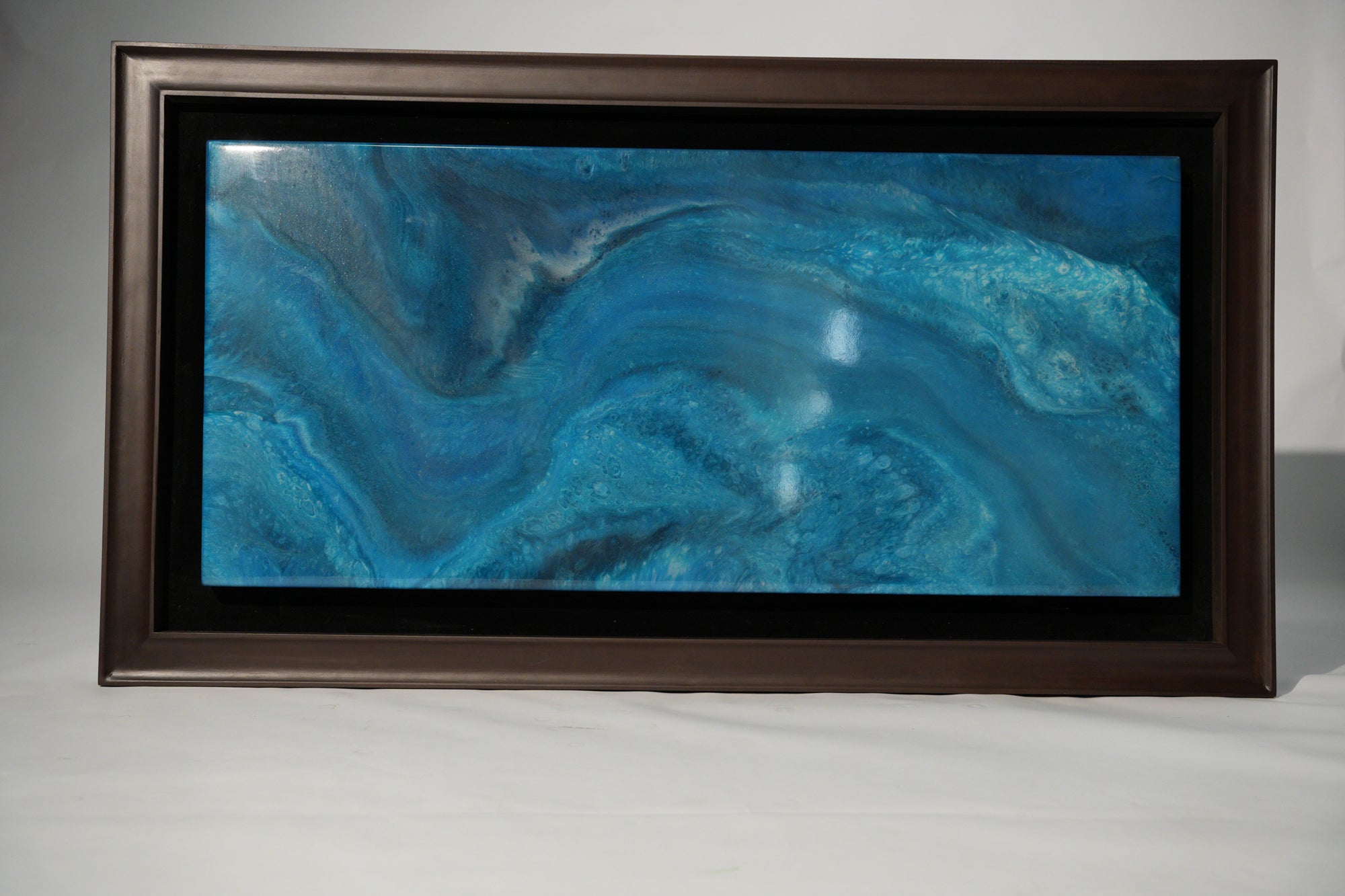 Abstract in Midnight Blue