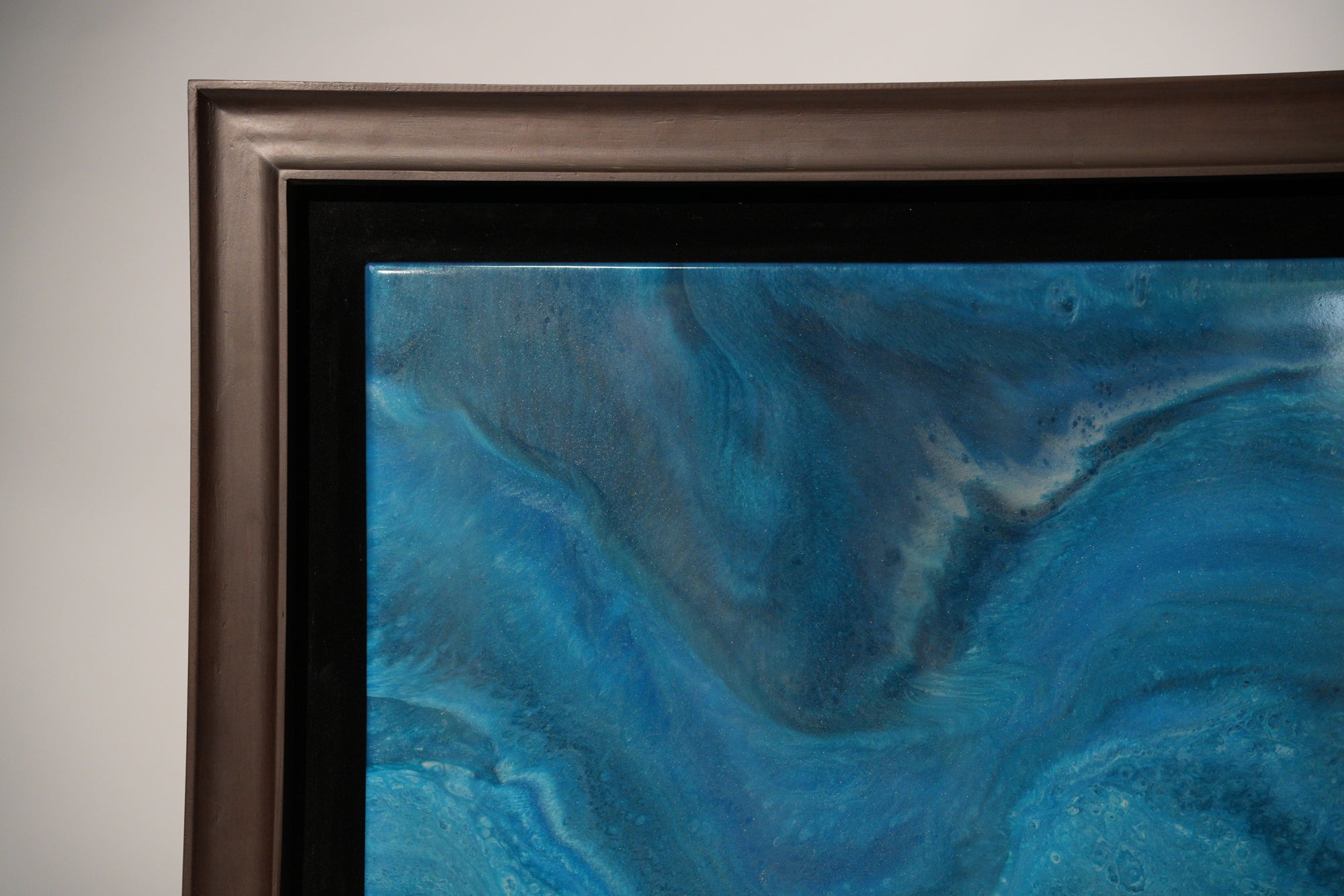 Abstract in Midnight Blue