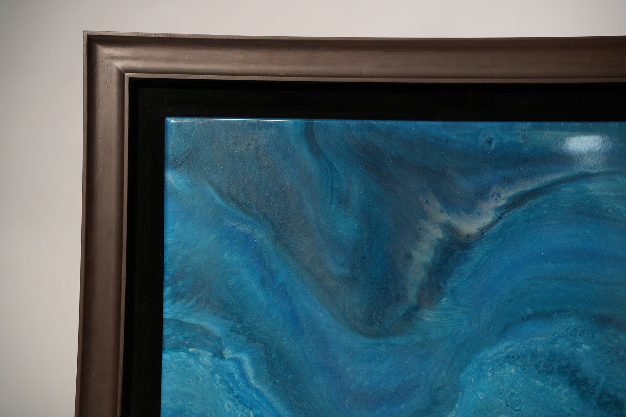 Abstract in Midnight Blue