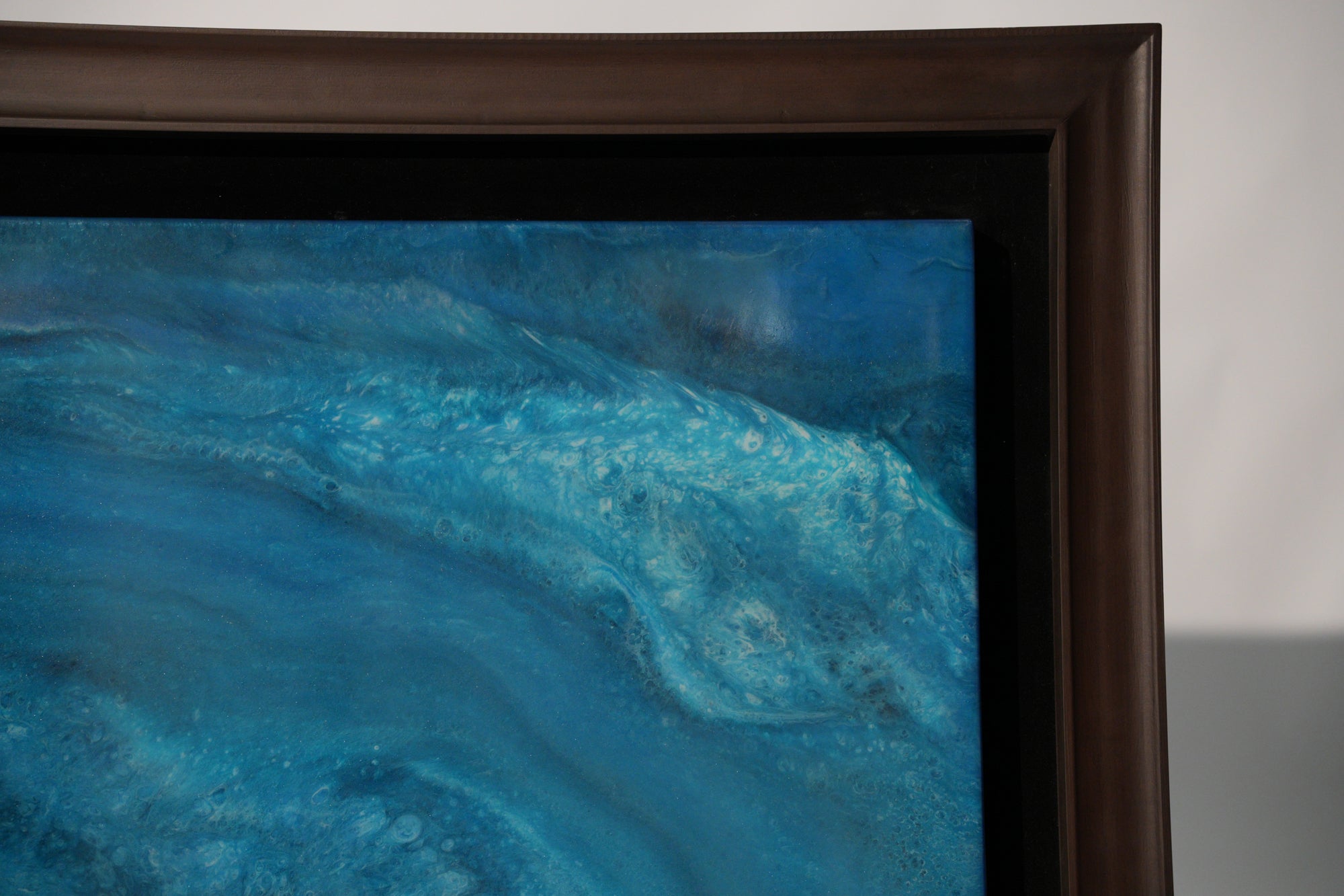 Abstract in Midnight Blue