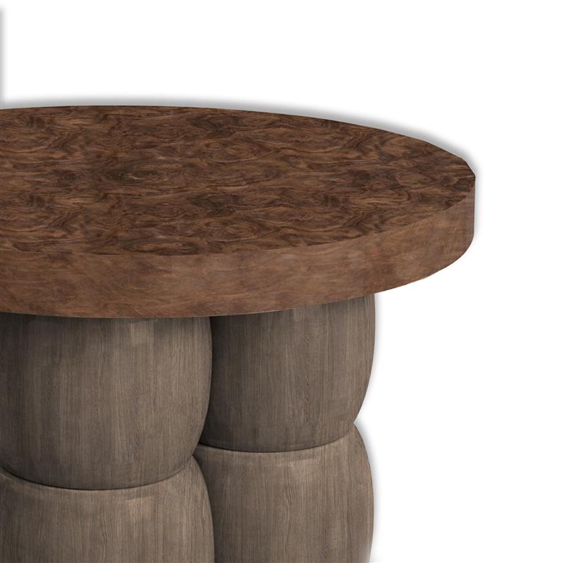 LUMA BURL ACCENT TABLE