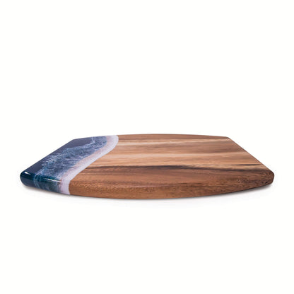 Small Curved Acacia Board