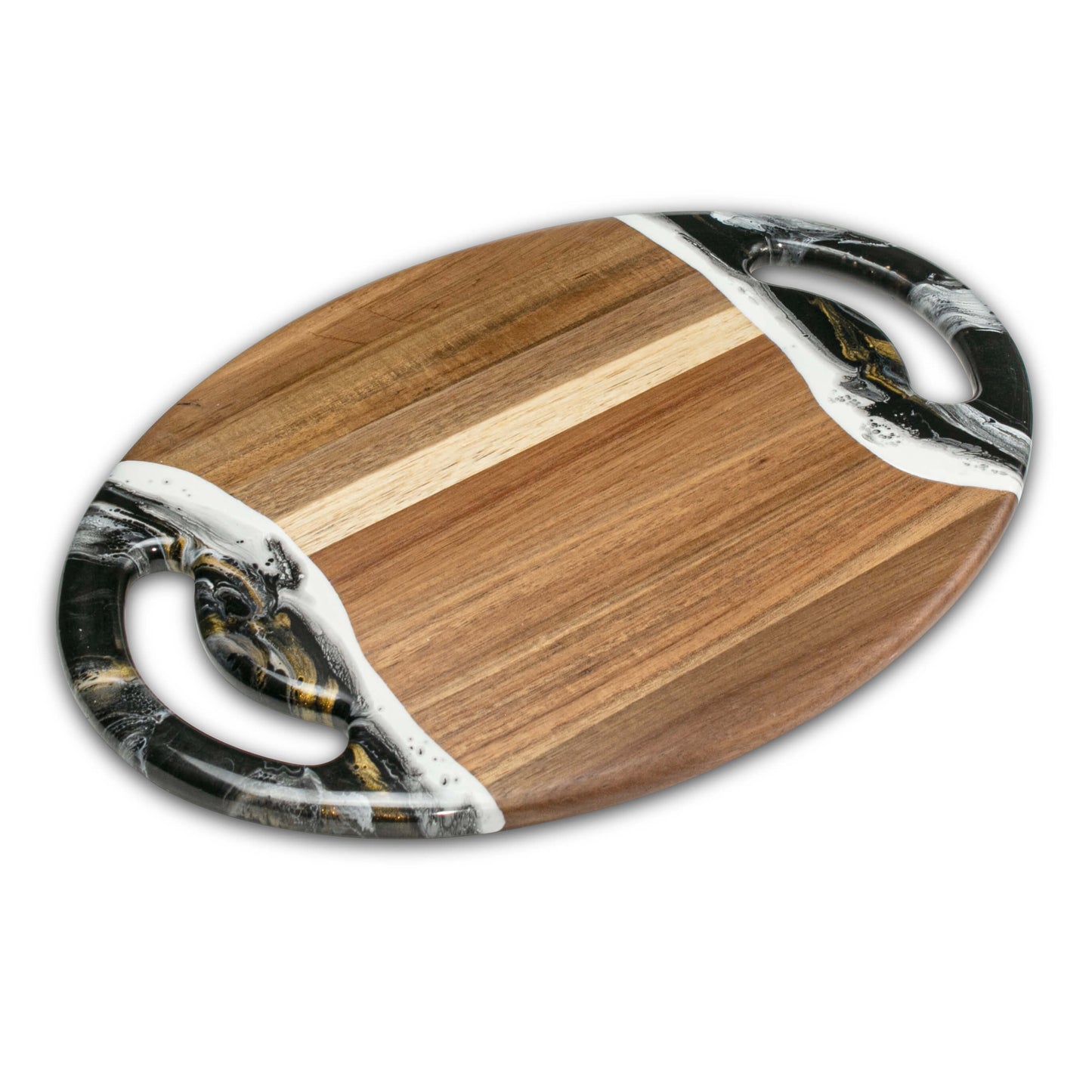 XL Oval Acacia Board With 2 Handles