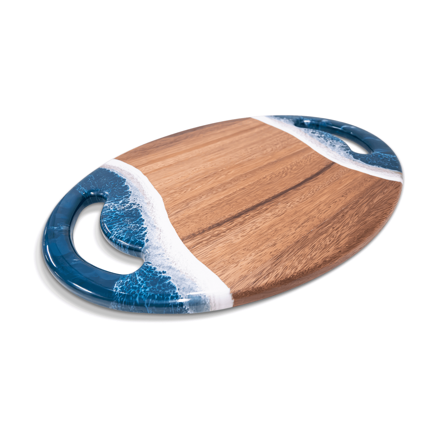 XL Oval Acacia Board With 2 Handles