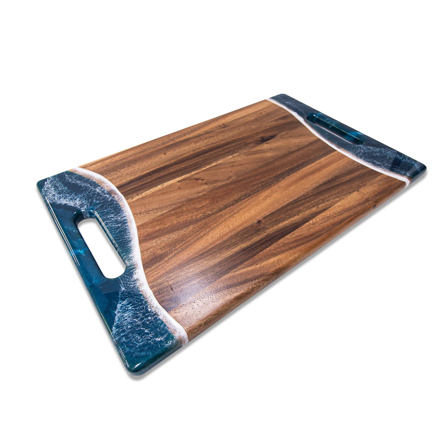 2XL Rectangle Acacia Board With 2 Handles