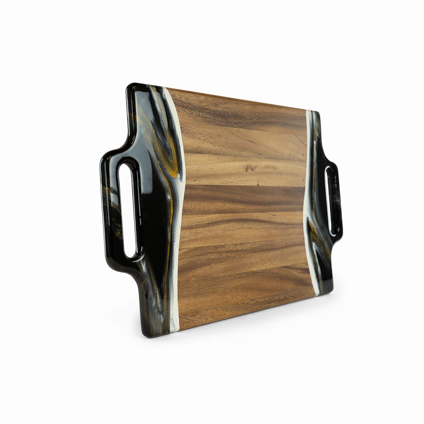 2XL Rectangle Acacia Board With 2 Extended Handles