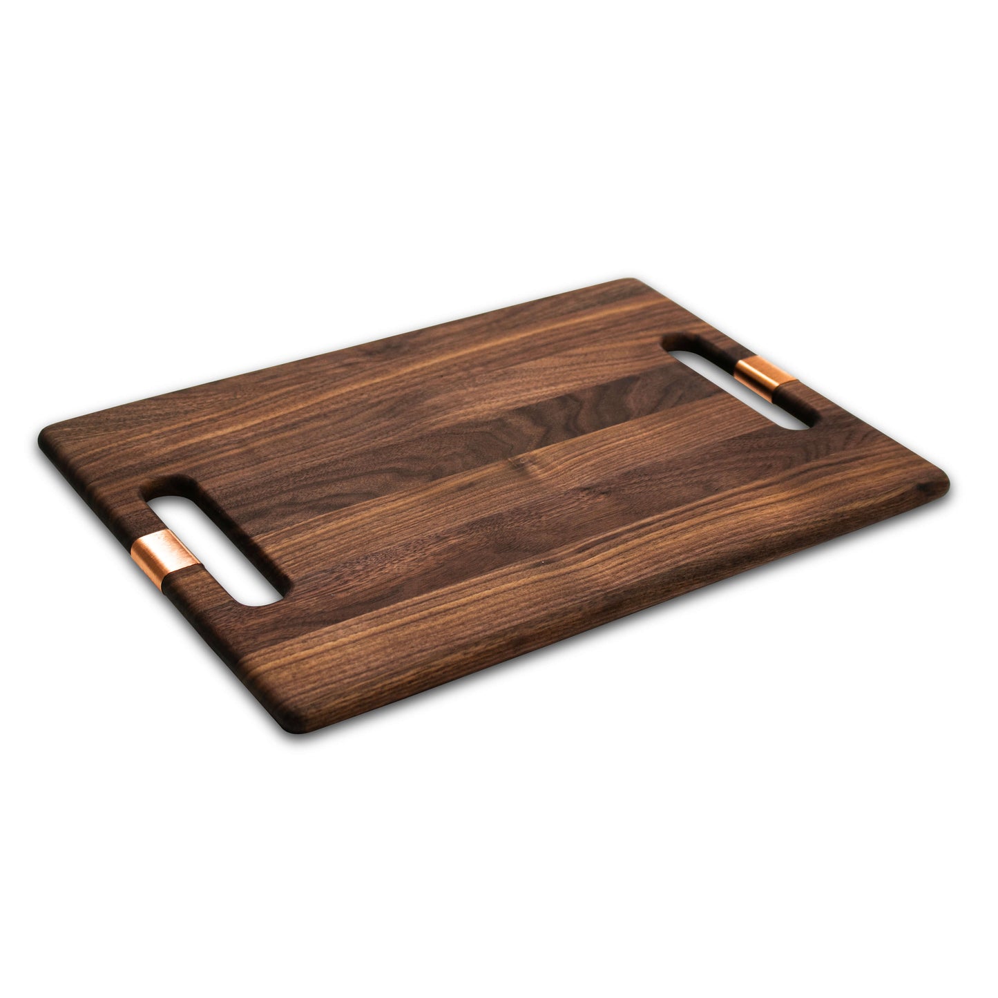 2XL Rectangle Walnut Board With 2 Handles with Wire Wrap