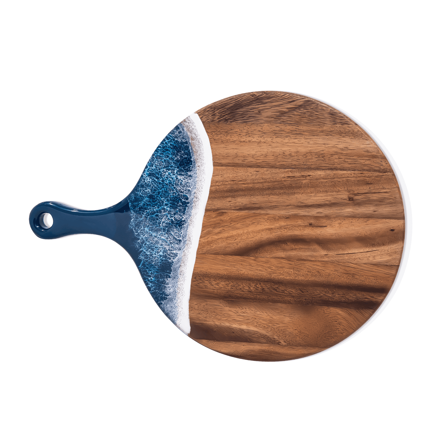 XL Round Acacia Board With Handle